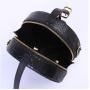 Custom Classical Round Shape Designer Luxury Women Genuine Snake Skin Leather Crossbody Bag Handbag For Women Famous Brands