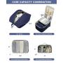 Carry On Travel Backpack for Women 40L Personal Item Flight Approved TSA Large Bagpack Weekender Hiking Bag with 3 Packing Cubes