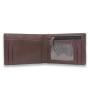 Slim PU leather wallet customized with logo RFID men's leather wallet