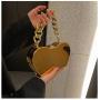 Personalized Chain Apple One Shoulder Fashionable Box Bag for Women sac main femm sac