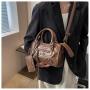 Motorcycle Tote Bag Women'S New Vintage Riveted Pillow Bag Fashion Single Shoulder Crossbody Bag