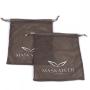 Custom Logo Printed Nylon Mesh Cosmetic Soap Drawstring Bag Mesh Gift Fruits Dust Pouch