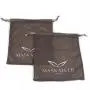 Custom Logo Printed Nylon Mesh Cosmetic Soap Drawstring Bag Mesh Gift Fruits Dust Pouch