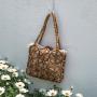 New Wholesale Women's Handbags Fashion Women's Wallets and Handbags Wood Beads Handbags Mini Handwoven Bags