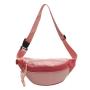 ZWY154 Daily Casual Simple Crossbody Bags for Men Women Nylon Sports Running Student Chest Bag Wholesale New Color Blocking Bag