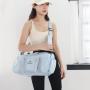 XL093 Wholesalers Imported Durable Customized Logo Gym Bag Anti Water Large Capacity Sports Duffle Bag Polyester Yoga Bag
