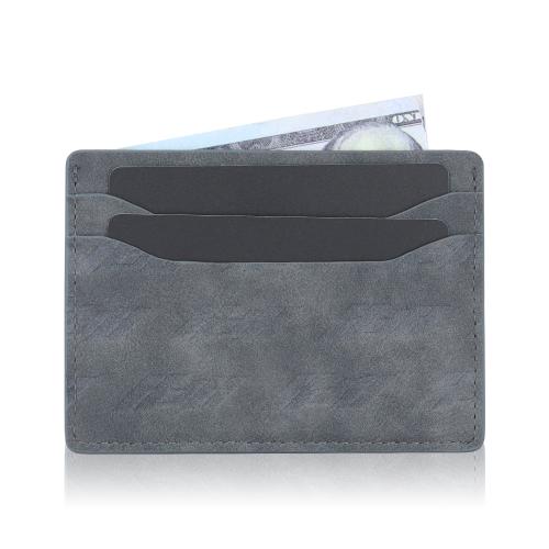 Custom Slim Minimalist Front Pocket Wallet RFID Blocking Credit Card Holder Card Cases with ID Window for Men Women