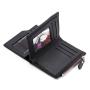 2024 New High Quality Vintage Coin Purse Zipper PU Leather Short Men Wallet Card Holder Wallets Men's Purse