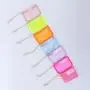 Spot Goods No MOQ Portable Cute Waterproof antifouling PVC Card Bag Coin Purses Zipper Transparent Wallet