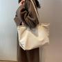 ZR417 Nylon Tote Bag High Capacity Women's 2023 New Fashion Versatile Handheld Shoulder Bag Shopping Bag