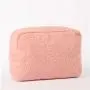 Stock Multi Color Cute Fluffy Storage Bag Makeup Pouch Pink Polar Fleece Plush Comfortable Fur Cosmetic bag
