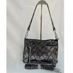 REALER 2024 OEM ODM Custom Snake Pattern Sling bags women luxury  PU Leather womens Shoulder Bags Ladies Crossbody handbags
