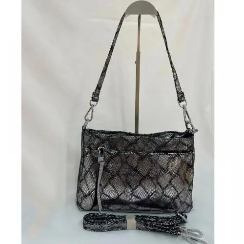 REALER 2024 OEM ODM Custom Snake Pattern Sling bags women luxury  PU Leather womens Shoulder Bags Ladies Crossbody handbags
