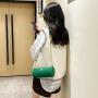 Korean ladies shoulder cylinder bag 2024 fashion new simple women's messenger bag design embroidery chain crossbody bags
