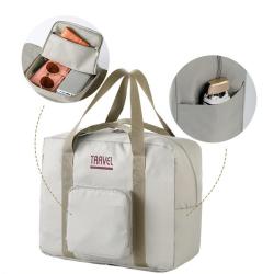 KBW567 Wholesale Customized Travel Shoulder Storage Bag High Quality Fashion 600D Oxford Handheld Folding Bag