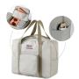 KBW567 Wholesale Customized Travel Shoulder Storage Bag High Quality Fashion 600D Oxford Handheld Folding Bag