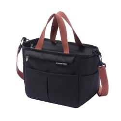 New lunch bag aluminum foil thickened portable lunch box bag one-shoulder hand carry picnic fresh-keeping cold ice bag