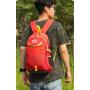 HR368 New Fashion Trend Outdoor Sports Mountaineering Backpack Picnic Waterproof Soft Backpack Solid Color Casual Nylon Backpack