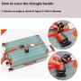 DC042 Adjustable Luggage Straps Fashion Portable Suitcase Belts with Combination Lock Custom Travel Luggage Belt Strap