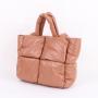CHANGRONG Custom  Winter Down Cotton Soft Large Shoulder Bag ladies quilted puffy handbag