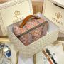 2023 New Summer Fashion Large Capacity Makeup Bag Women's Versatile Western Style Advanced Sense Pillow Bag