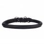 Dogs leather roller dog collar breathable waterproof genuine leather dog collar