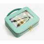 HR170 Women Transparent PVC Makeup Box Solid Color Convenient Makeup Bag Waterproof Household Item Travel Wash Storage Bag