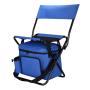 Custom Portable Light Outdoor Fishing Camping Travel Beach Folding Chairs Cooler bag