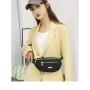 KBW192 Wholesale Large Capacity Ins Waist Bag Fashion Double Zip Crossbody Mobile Phone Waist Bag Ladies Chest Bag