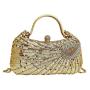 ZWY331 New Rhinestone Ladies PVC Evening Bag Banquet Party Bar Luxury Beaded Handbag Hard Shell Daily Shopping Shoulder Bag