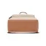 Guangzhou Factory Professional Customize Handbag Trending Canvas PU Leather School Bags Beautiful Flap String Backpack For Women