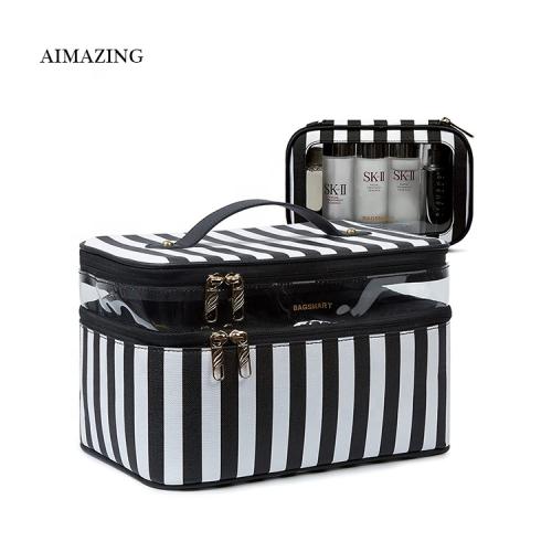 Makeup Bag Sets Pretty Makeup Box Portable Travel  Case Cosmetic Makeup Storage Box For Cosmetic Plastic Case