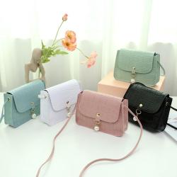 Small square bag 2024 ladies shoulder crossbody bag women's messenger bag fashion pu leather