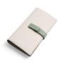 ZF373 Genuine Leather Women Long Wallet Women Purse Zipper Hasp Coin Purse Designer Wallet Card Holder Folding Card Bag