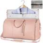Convenient Carry-on Travel Bag Large Capacity PU Leather Luggage Bag Women's Fashion Travel Handbag