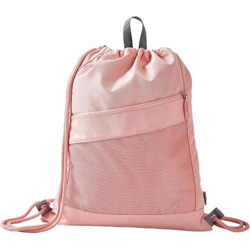 Gelory Drawstring Backpack Gym Cinch Bag String Backpack Women Girls Teen Kids Water Resistant Sport Sack Pack with Mesh Pocket