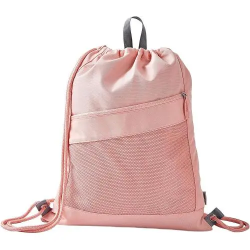 Gelory Drawstring Backpack Gym Cinch Bag String Backpack Women Girls Teen Kids Water Resistant Sport Sack Pack with Mesh Pocket