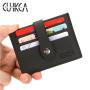 2021 New men's and women's wallets PU leather mini buckle dollar bag bank card bag business card holder for unisex