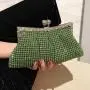 Dress Wedding Bride Handbag Shiny Design Party Lady Portable Purse Luxury Rhinestone Evening Clutch Bag sac tendance 2024