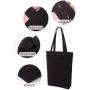 Casual Style Canvas Tote Bag Custom Printed Tote Bag Recycled Shopping Shoulder Grocery Bags