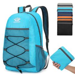 Custom Foldable Backpacks Waterproof Knapsack Outdoor Travel Fitness Large Capacity Folding Casual Sports Hiking Bagpack
