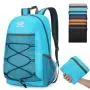 Custom Foldable Backpacks Waterproof Knapsack Outdoor Travel Fitness Large Capacity Folding Casual Sports Hiking Bagpack