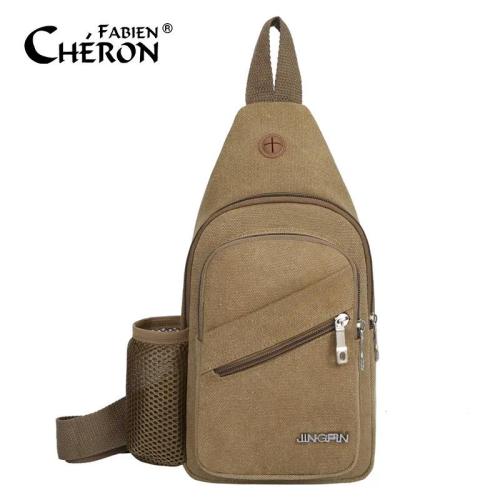 Casual Unisex Colorful Lightweight Polyester Sling Sacoche Luxury Female Men Chest Nylon Crossbody Bag