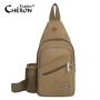 Casual Unisex Colorful Lightweight Polyester Sling Sacoche Luxury Female Men Chest Nylon Crossbody Bag