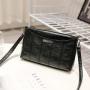 New women's luxury bag simple fashionable women's shoulder bag casual versatile diagonal cross small square bag wholesale