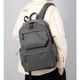 ZWY236 Men Daily Casual USB Charging Shoulder Bag Oxford Waterproof Wearable Laptop Backpack Business Travel Student Schoolbag