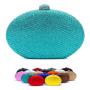 Multicolour rhinestone clutch bag ladies shoulder clutch luxury crystal evening bags party wedding gown garment bag