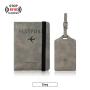 ZF322 PU Document Bag RFID Travel Passport Wallet Anti-theft Swipe Card Bag Multifunctional Waterproof Handheld Bag