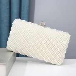 Custom Factory direct for new dinner bag European and American women handbag pearl  evening dress shoulder bag