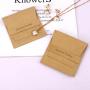 High End Emboss Microfiber Envelope Necklace Earring Storage Bag Envelope Jewelry Microfiber Dust Pouch